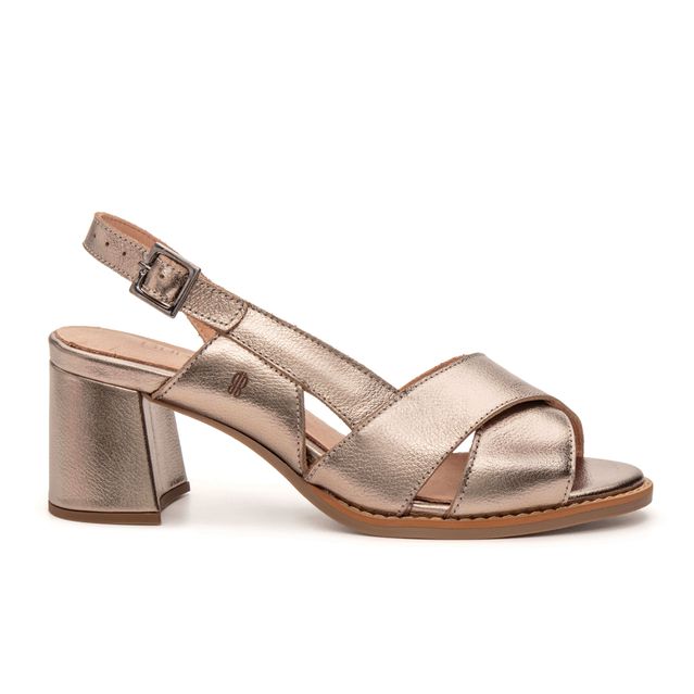 Sandália Tocar- Champagne 177.100