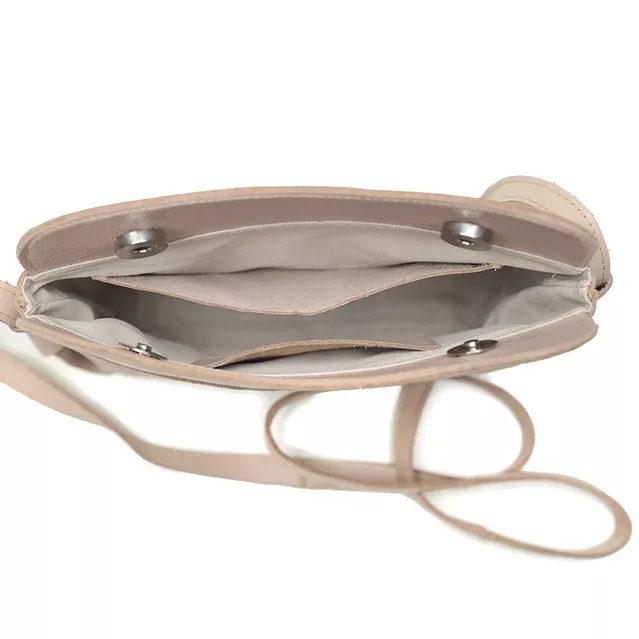 Bolsa de Couro - LIBERDADE - Nude