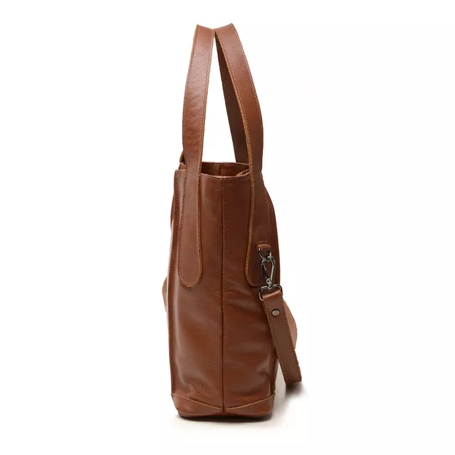 Bolsa de Couro - CELEBRAR - Chocolate
