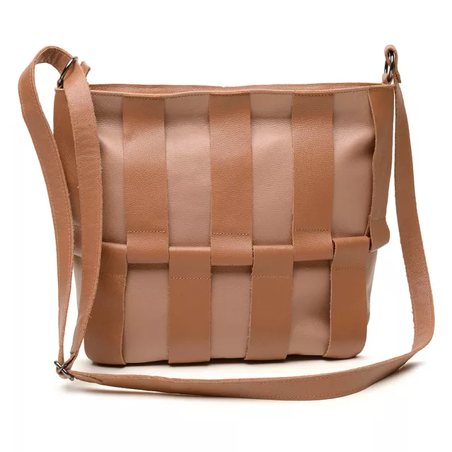 Bolsa de Couro - ÉLO - Bali E Caramelo