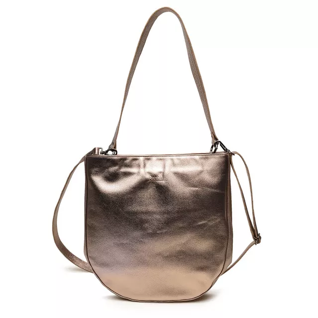 Bolsa de Couro - REALIZAR - Champagne