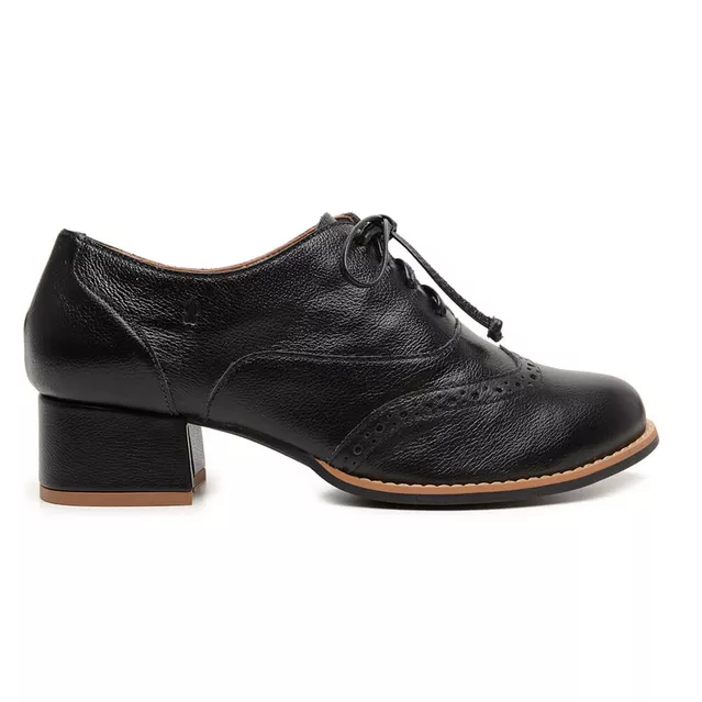 Sapato Oxford - ADORAR - Preto - 639.04