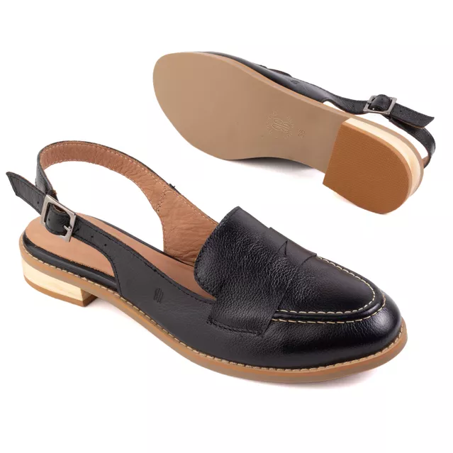 Mule - LEVEZA - Preto - 664.51