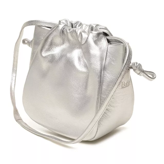 Bolsa de Couro - INSPIRAR - Prata