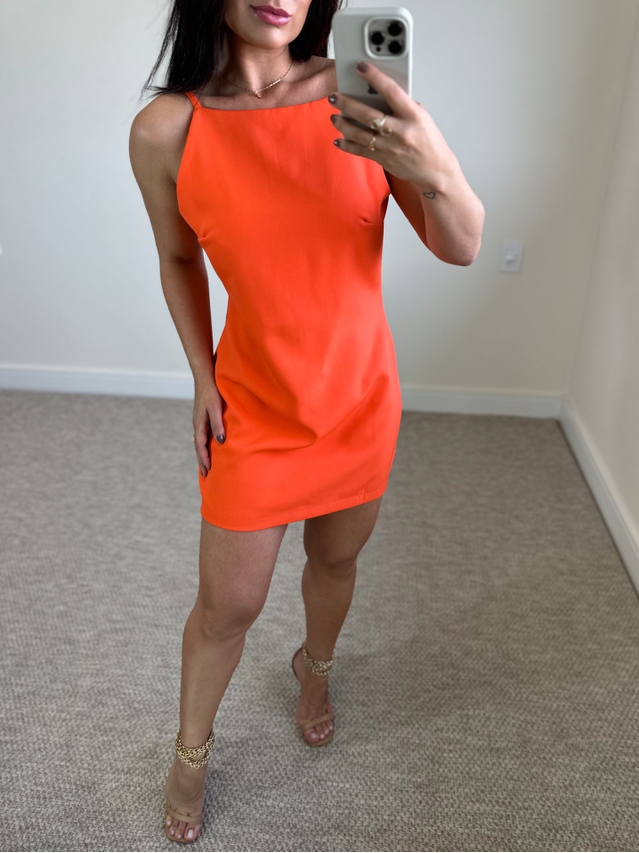 Vestido Noronha Laranja