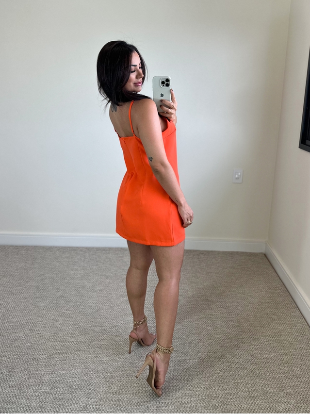 Vestido Noronha Laranja