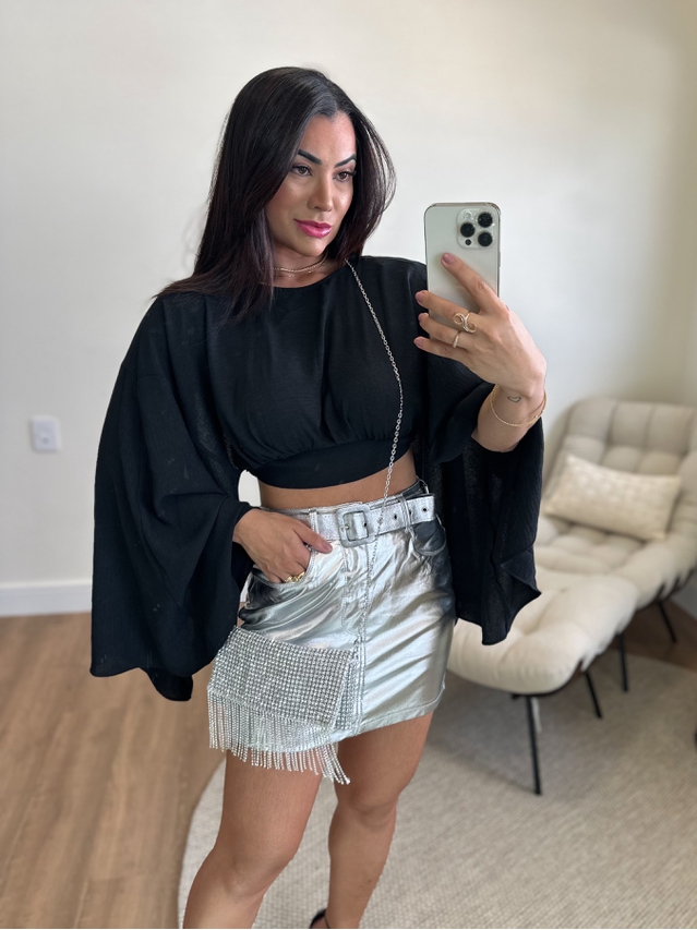 Cropped Dandara Preto