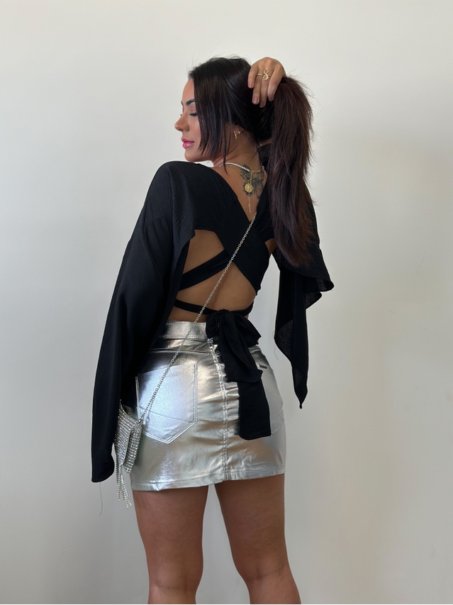 Cropped Dandara Preto