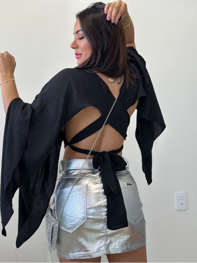 Cropped Dandara Preto