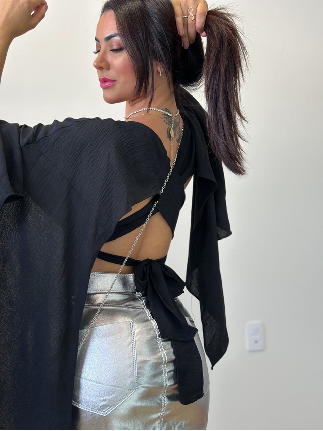 Cropped Dandara Preto