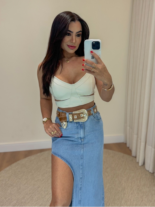 Cinto Fivela Caramelo 