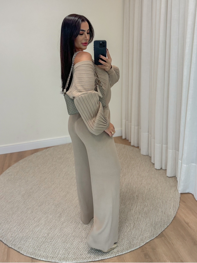 Conjunto Tricot Alasca Nude