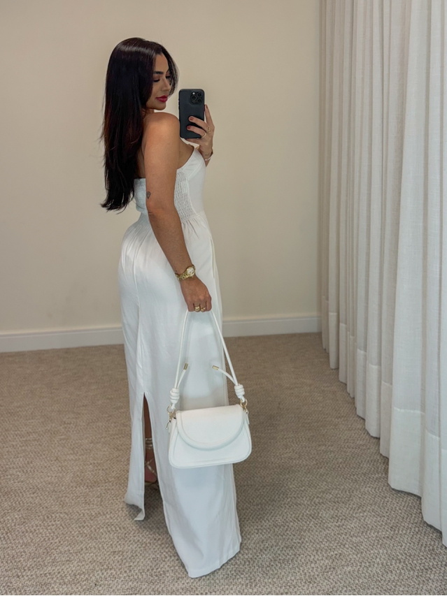 Vestido Tomara Que Caia Off