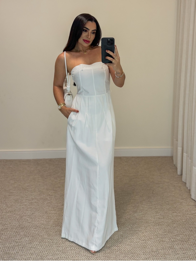 Vestido Tomara Que Caia Off