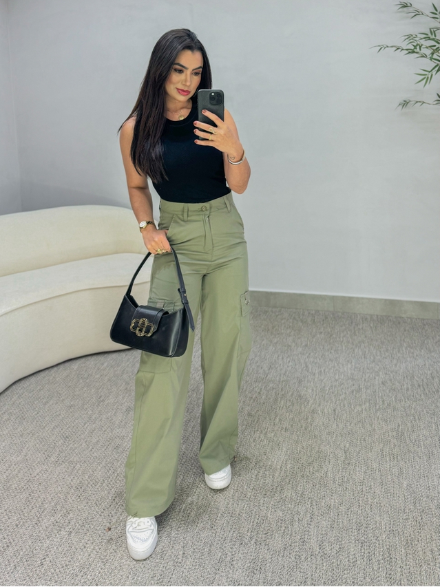 Calça Cargo Los Angeles Militar