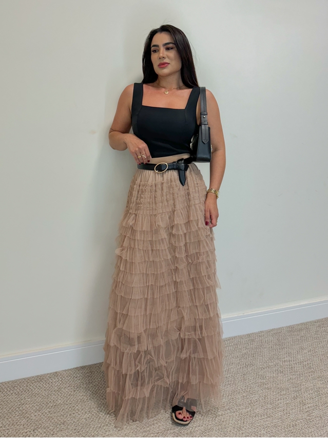 Cinto Couro Fivela Redonda Preto