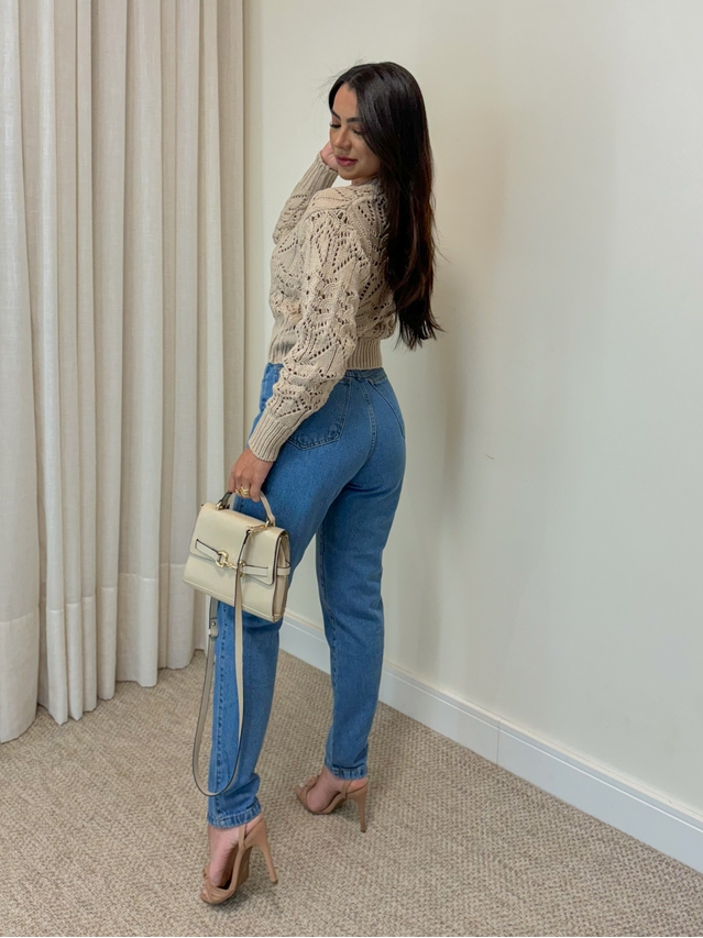 Calça Mom Jeans Basic