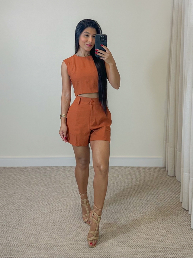 Conjunto Short Mali Telha