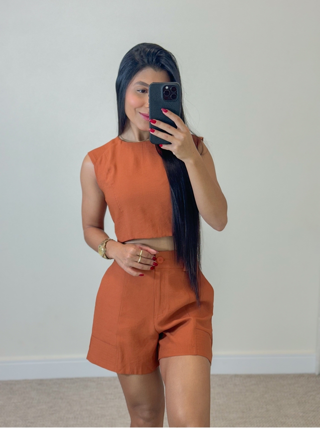 Conjunto Short Mali Telha