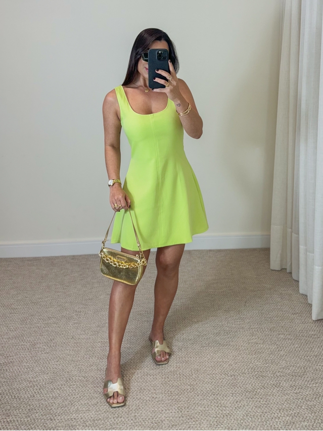 Vestido Basic Alça Mia Lima