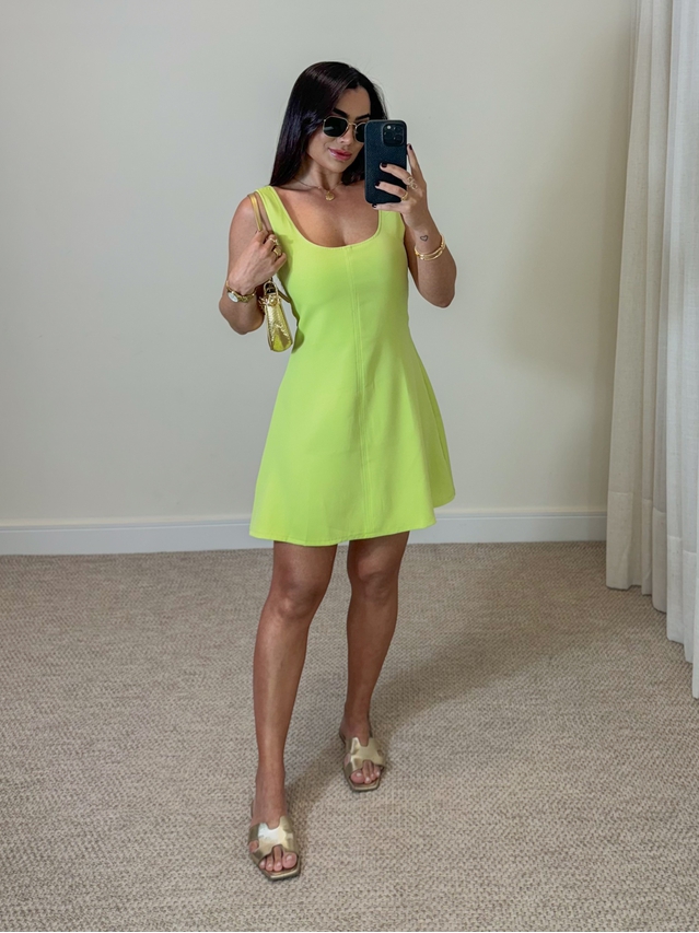 Vestido Basic Alça Mia Lima