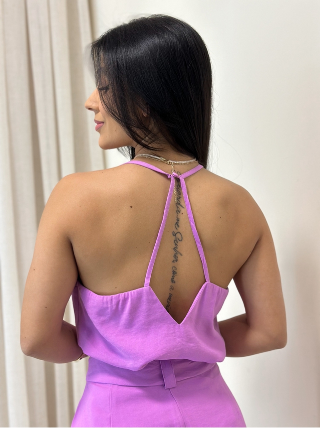 Blusa Alcinha Loren Lavanda