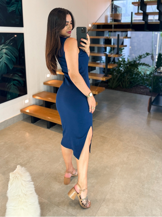 Vestido Canelado Kiara Marinho