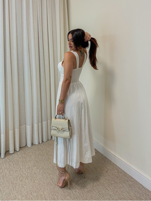 Vestido Meia Taça Florença Off