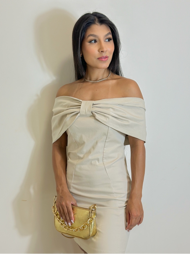 Vestido Daiana Areia