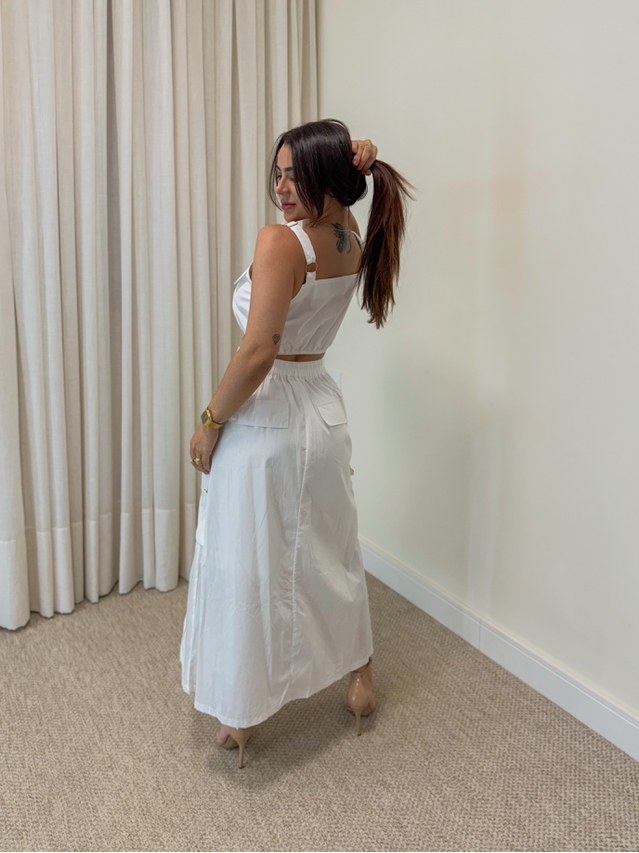 Conjunto Saia Marcela Off