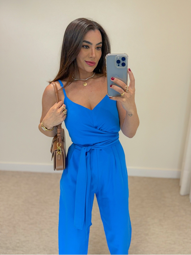 Macacão Martina Azul 