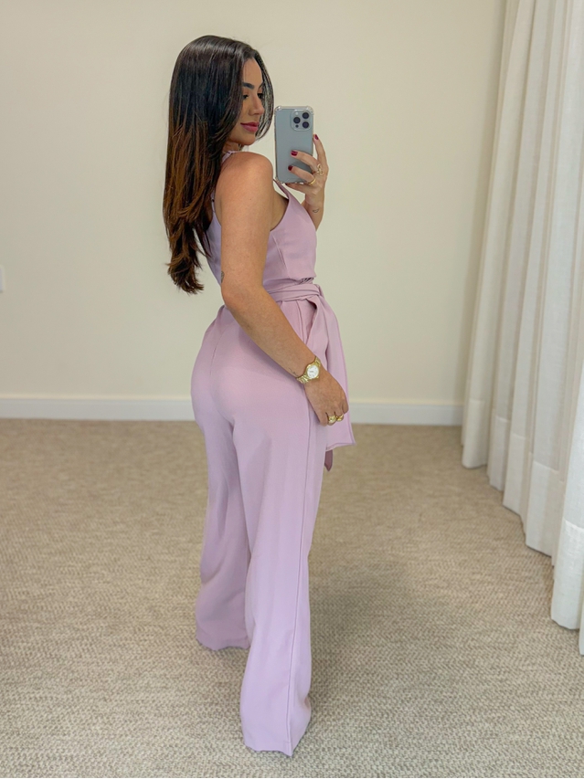 Macacão Martina Rosa Chá