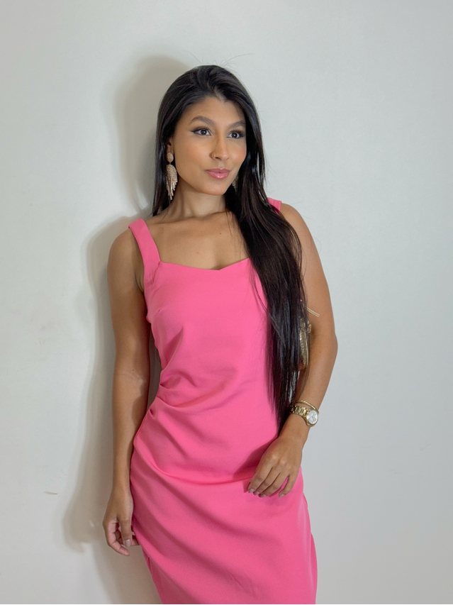 Vestido Midi Tubinho Daise