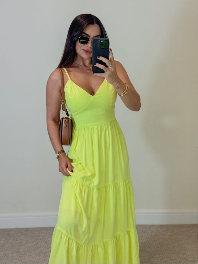 Vestido Midi Atenas Lima