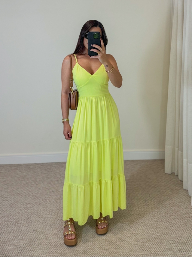 Vestido Midi Atenas Lima