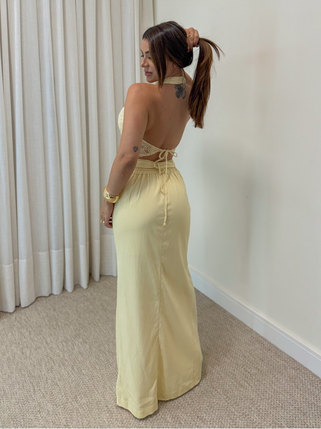 Conjunto Saia Mayra Manteiga