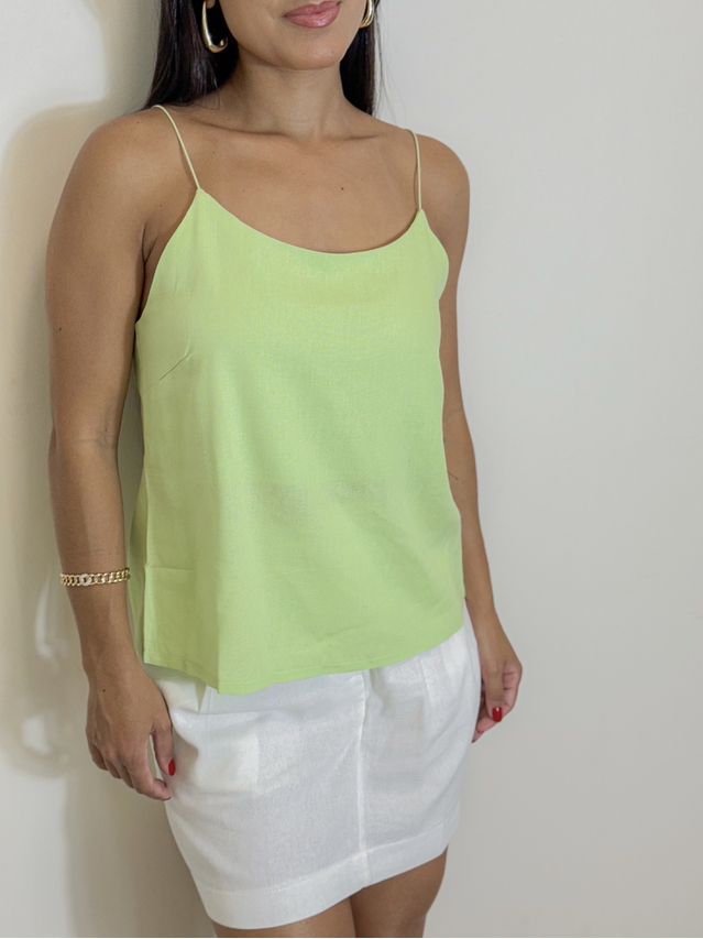 Blusa Linho Karen Verde