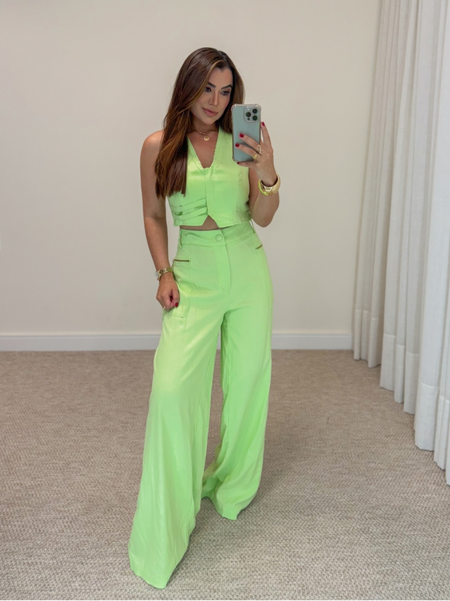 Conjunto Pantalona Sofia Lima