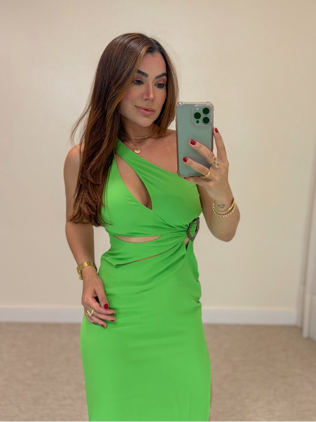 Vestido Midi Rita Verde