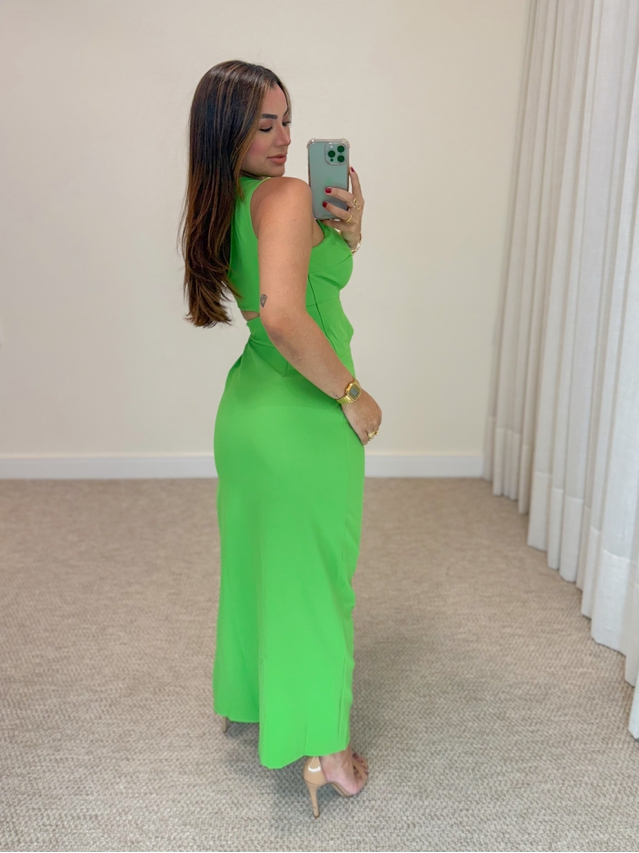 Vestido Midi Rita Verde