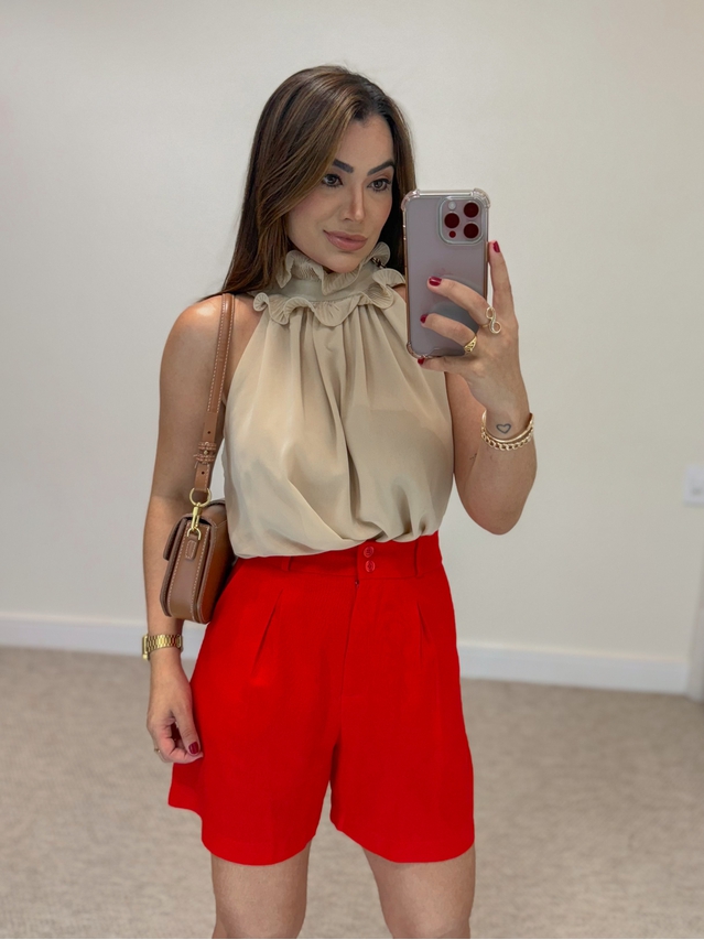 Short Vanessa Vermelho