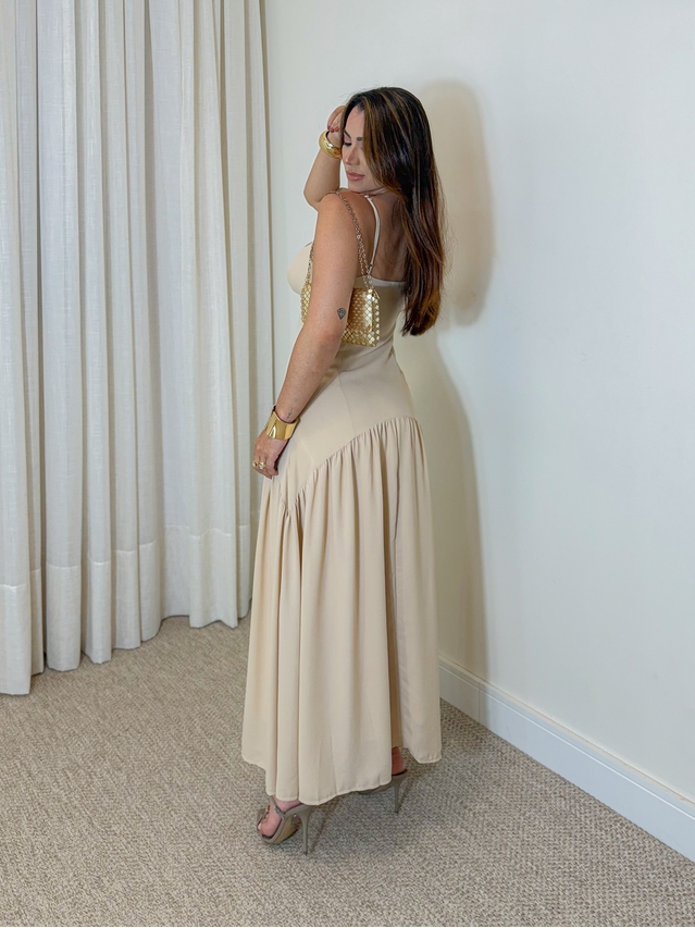 Vestido Midi Lohana Areia