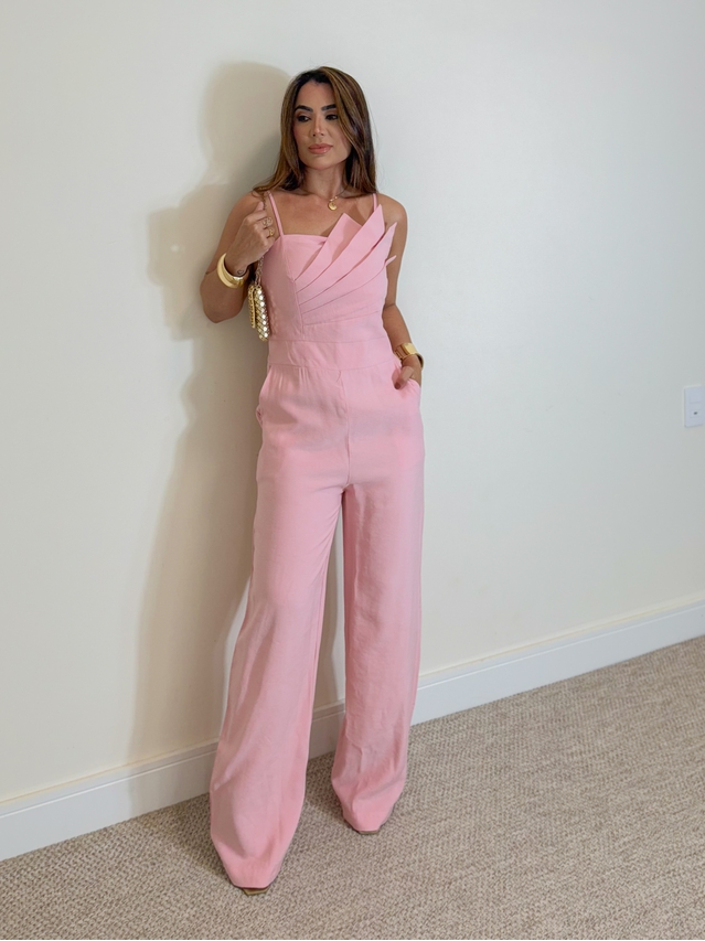 Macacão Assimétrico Janaína Rosa