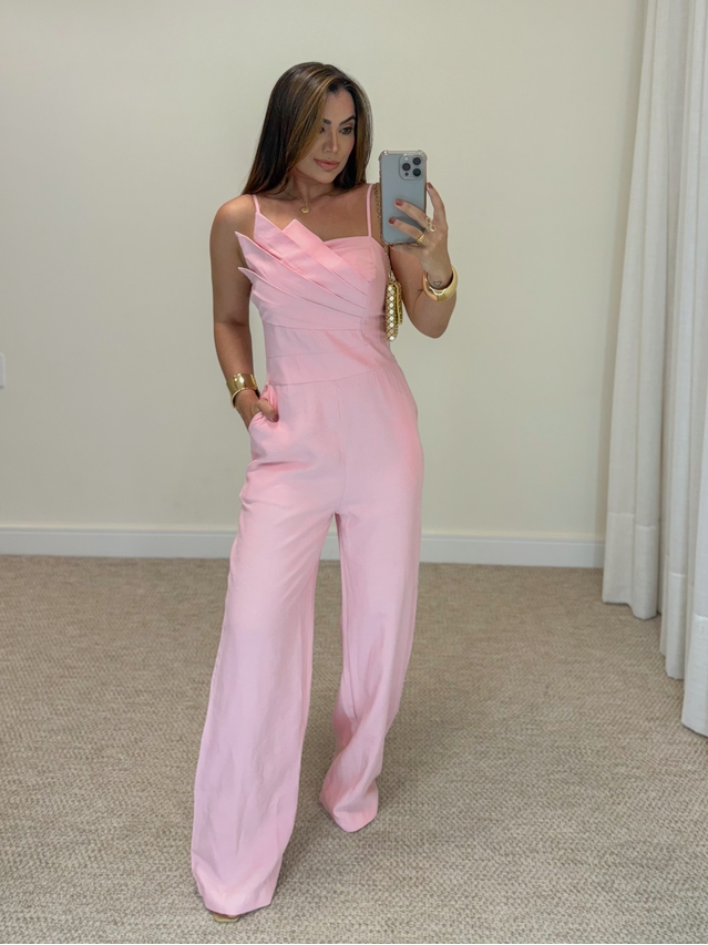 Macacão Assimétrico Janaína Rosa