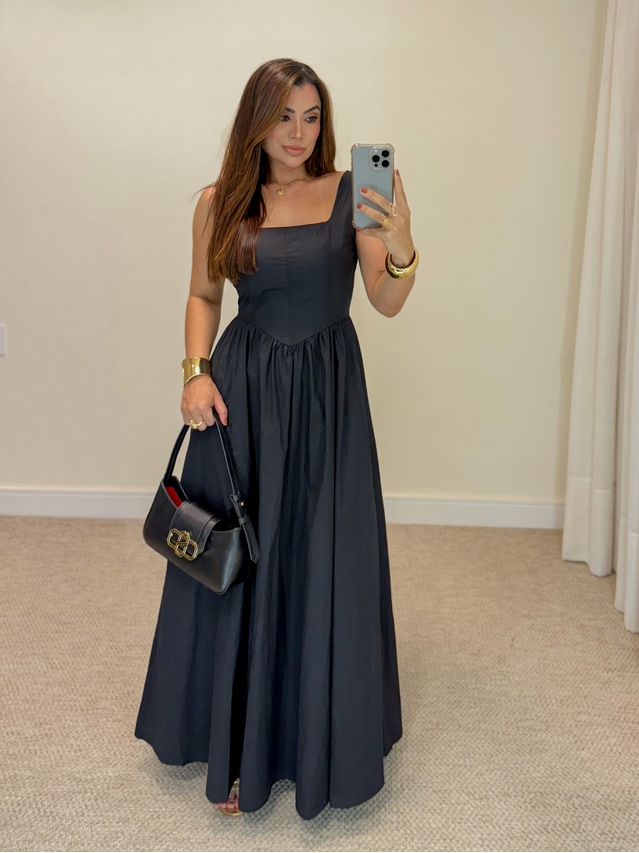 Vestido Alça Giovanna Preto