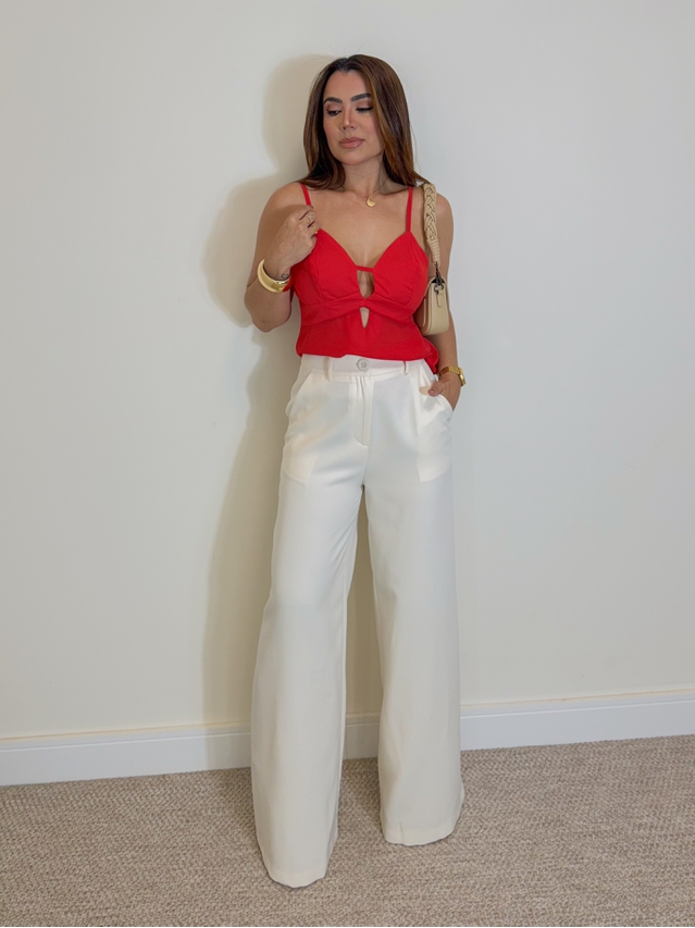 Calça Alfaiataria Maria Areia