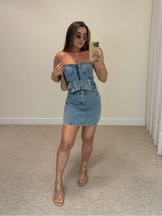 Conjunto Jeans Claro