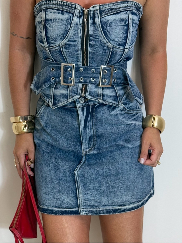 Conjunto Jeans Escuro