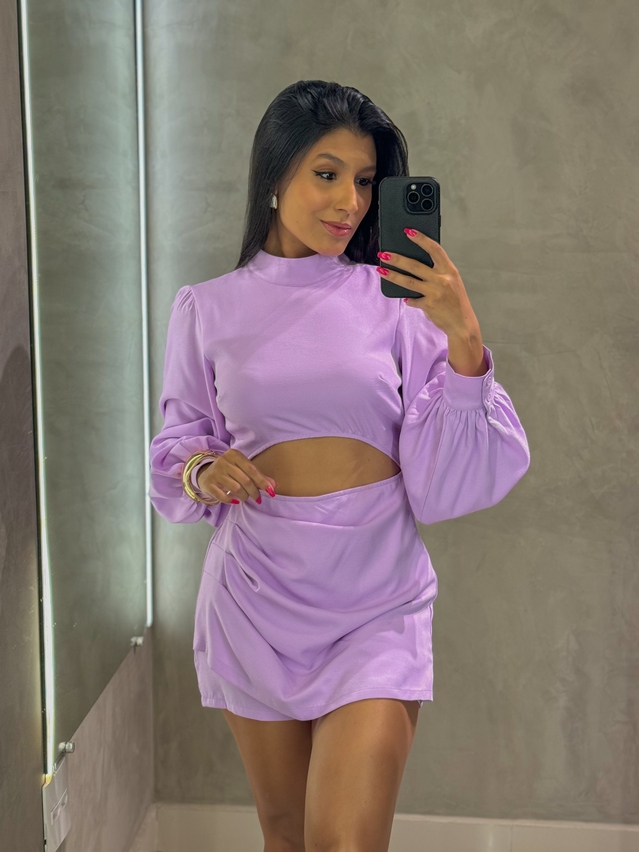 Macaquinho Brenda Lavanda