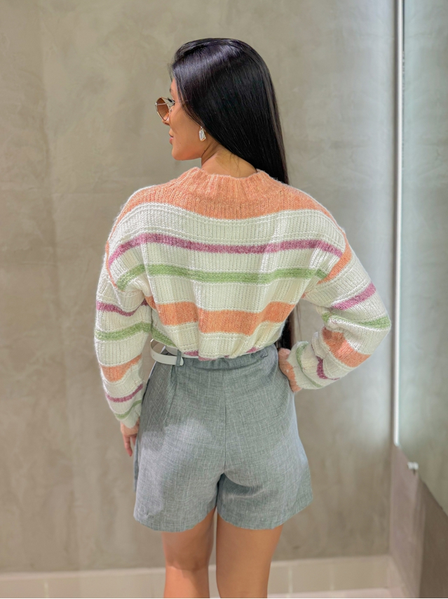 Short Saia Clarice Mescla